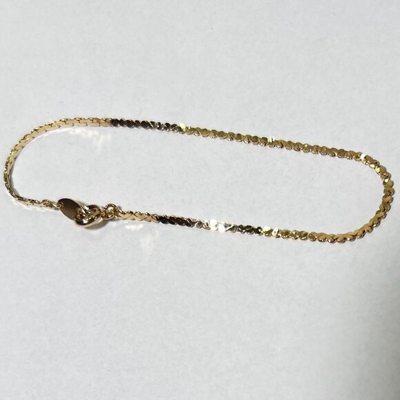 Bracelet Serpentine 7" Chain Trifarium Gold-tone Hi Quality 1955 TRIFARI New - Picture 2 of 7